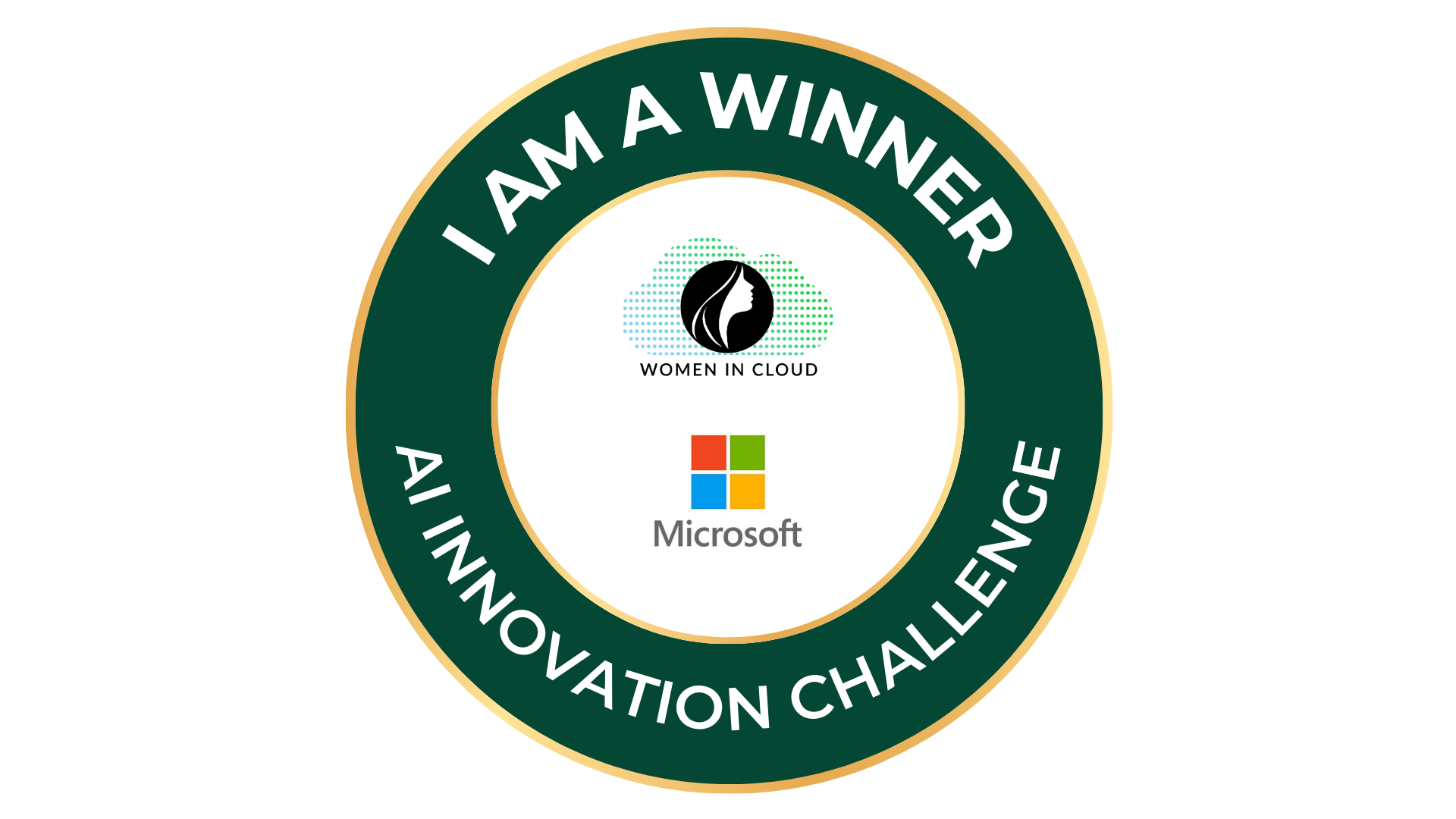 Microsoft AI Innovation Challenge — Winner badge